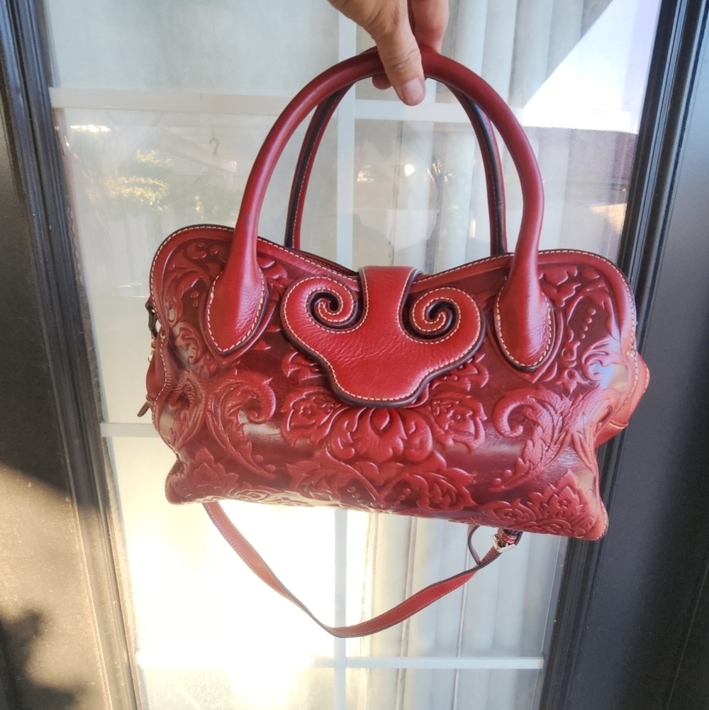 Pijushi Leather Handbag‎ - Picture 10 of 12